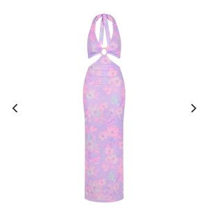 Kulani Kinis Purple Floral Maxi Dress